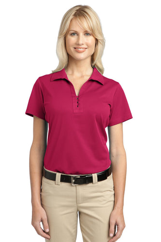 port authority raspberry pink l527 embroidered polo shirts custom