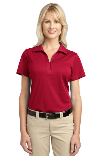 port authority rich red l527 embroidered polo shirts custom