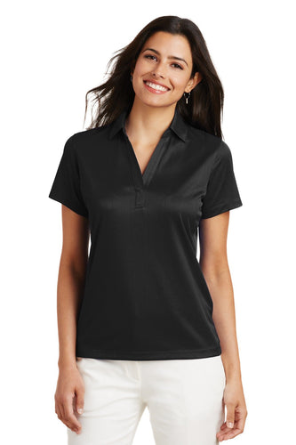 port authority black l528 business logo polo shirts