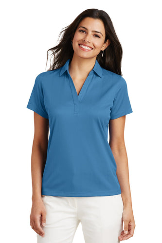 port authority ocean blue l528 business logo polo shirts