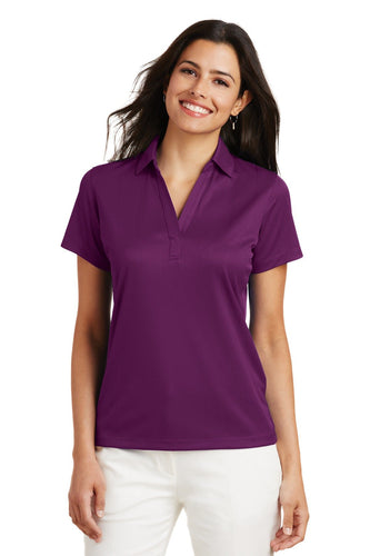 port authority violet purple l528 quality polo shirts with company logo