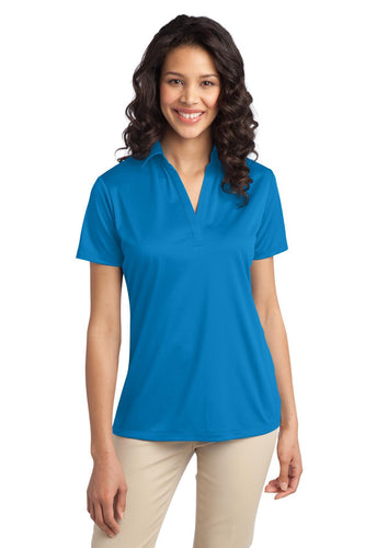 port authority brilliant blue l540 custom polo shirts for work