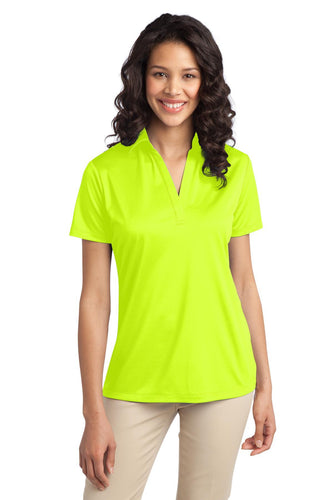 port authority neon yellow l540 custom polo shirts for work