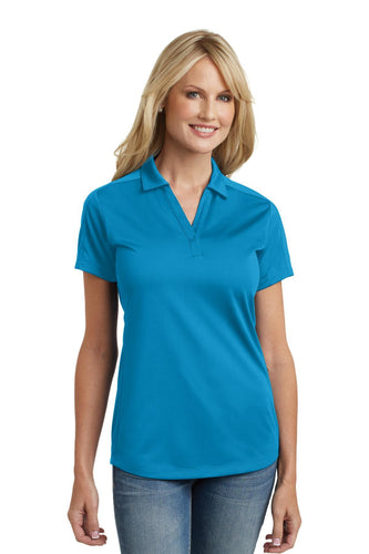 port authority blue wake l569 polo shirts with logos