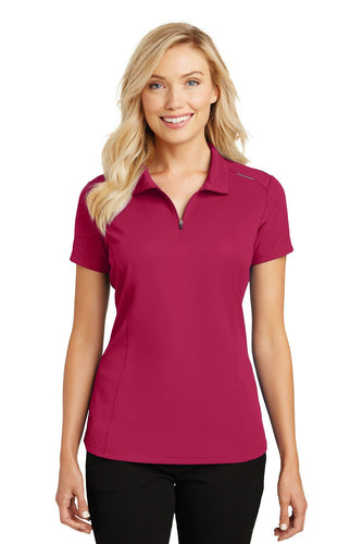 port authority dark fuchsia l580 quality polo shirts with company logo