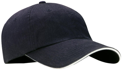 Port Authority Sandwich Bill Cap with Striped Closure