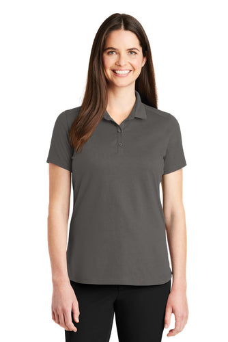 port authority sterling grey lk164 custom polo shirts dri fit