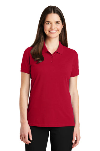 port authority apple red lk8000 custom made work polo shirts