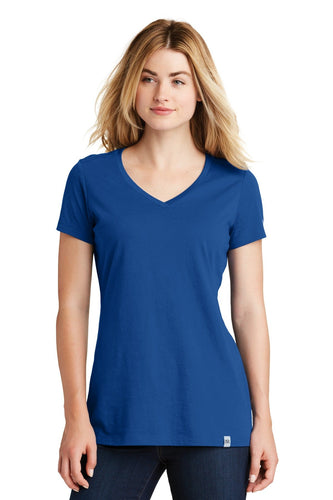 New Era Ladies Heritage Blend V-Neck Tee