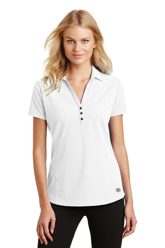 OGIO White LOG126 polo work shirts with company logo