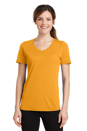 Port & Company Ladies Performance Blend V-Neck Tee