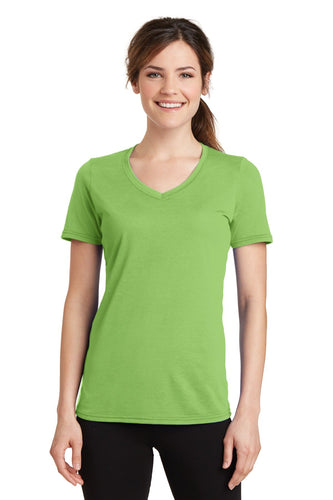 Port & Company Ladies Performance Blend V-Neck Tee