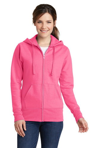 port & company neon pink lpc78zh custom embroidered sweatshirts