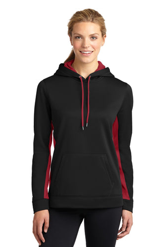Sport-Tek Black/ Deep Red LST235 custom sweatshirts for business