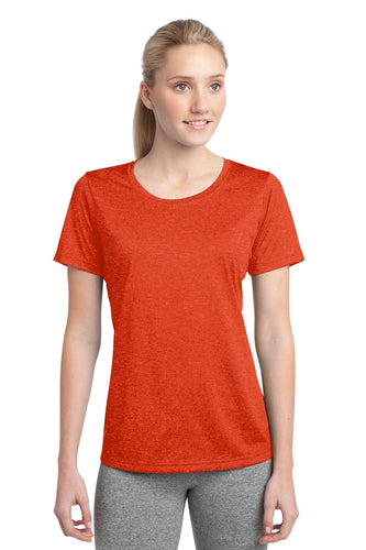 Sport-Tek Ladies Heather Contender Scoop Neck Tee