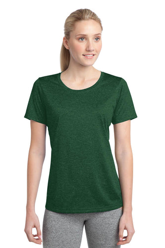 Sport-Tek Ladies Heather Contender Scoop Neck Tee