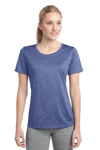 Sport-Tek Ladies Heather Contender Scoop Neck Tee