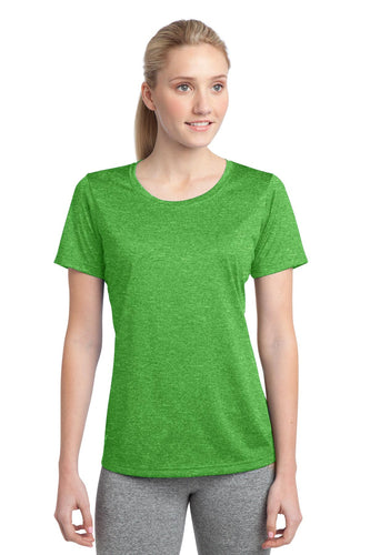 Sport-Tek Ladies Heather Contender Scoop Neck Tee