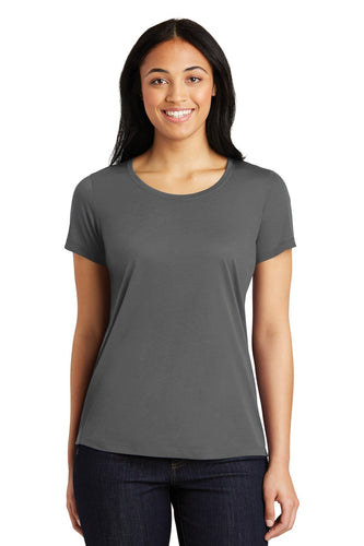 Sport-Tek Ladies PosiCharge Competitor Cotton Touch Scoop Neck Tee