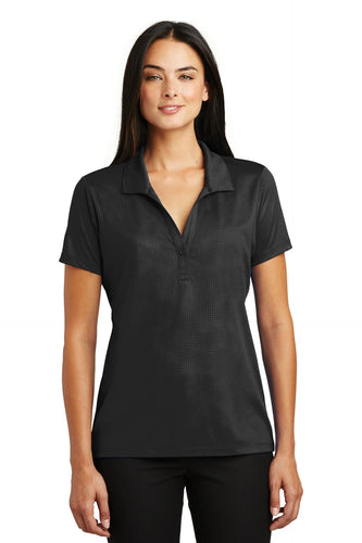 Sport-Tek Black LST630 custom team polo shirts