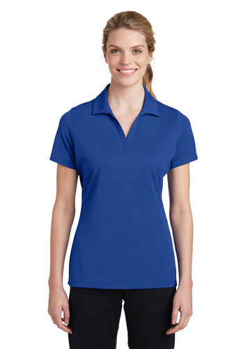 Sport-Tek True Royal LST640 polo shirt with logo embroidered