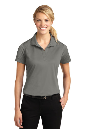 Sport-Tek Grey Concrete LST650 custom business polo shirts