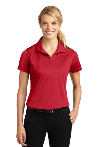 Sport-Tek True Red LST650 custom polo shirts for business