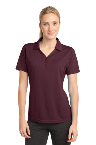 Sport-Tek Maroon LST680 polo shirts with company logo