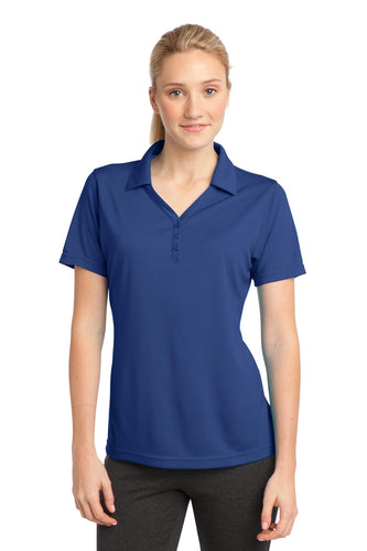 Sport-Tek True Royal LST680 polo shirts with logo embroidery