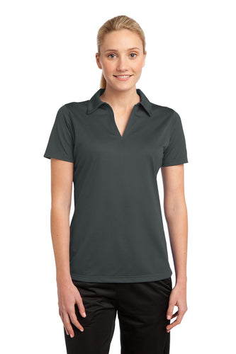 Sport-Tek Iron Grey LST690 custom polos for business