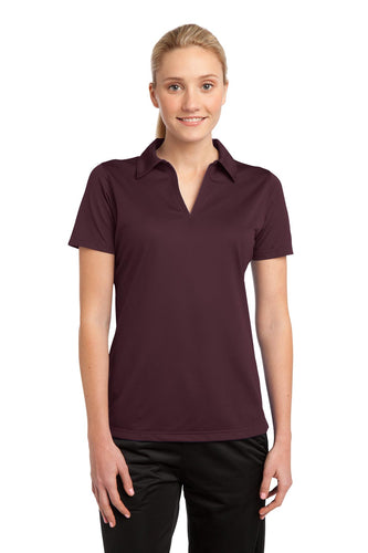 Sport-Tek Maroon LST690 custom polos for business