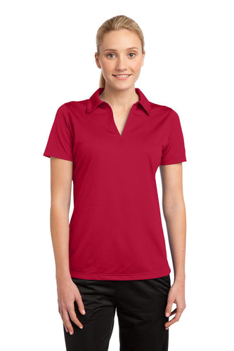 Sport-Tek True Red LST690 custom polos for business