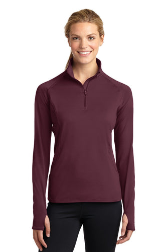 Sport-Tek Maroon LST850 company sweatshirts embroidered