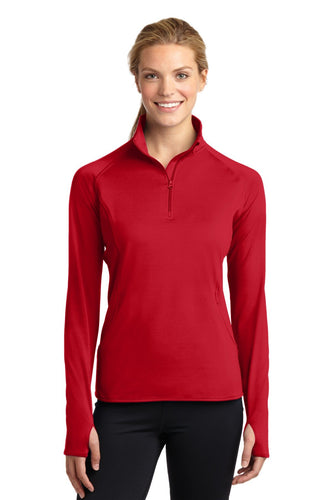 Sport-Tek True Red LST850 company sweatshirts embroidered