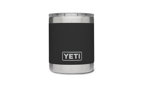 yeti rambler 10 oz lowball black