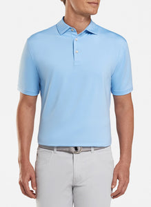 peter millar cottage blue ME0EK01S with solid performance polo custom logo polo shirts