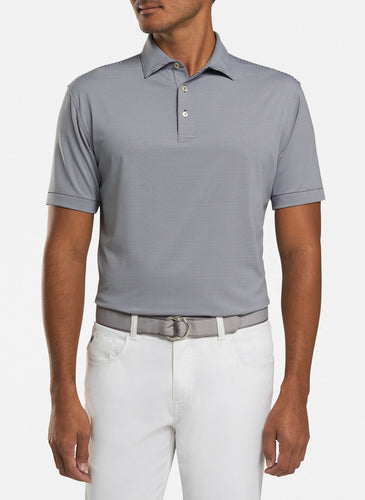 peter millar iron ME0EK11S with jubilee stripe performance polo custom logo polo shirts