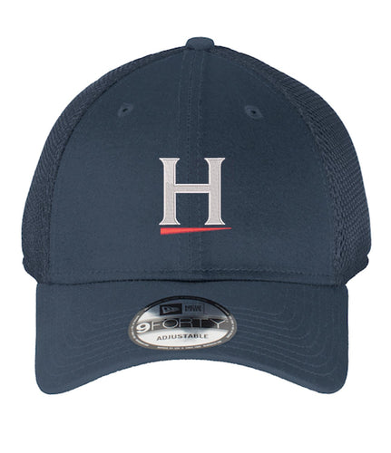 new era snapback contrast front mesh cap ne204 deep navy deep navy horton group