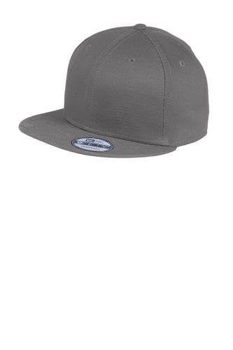 new era flat bill snapback cap charcoal