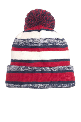 new era sideline beanie red navy