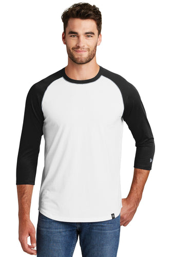 New Era Heritage Blend 3/4-Sleeve Baseball Raglan Tee