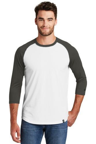 New Era Heritage Blend 3/4-Sleeve Baseball Raglan Tee