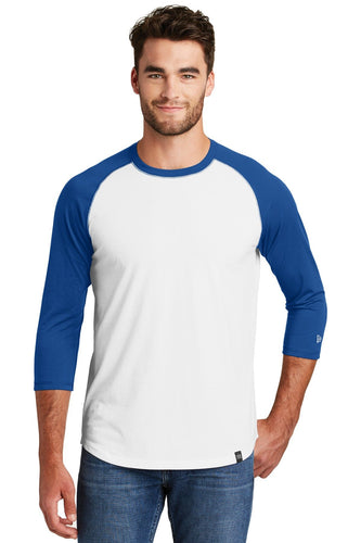 New Era Heritage Blend 3/4-Sleeve Baseball Raglan Tee