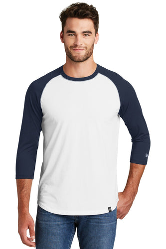 New Era Heritage Blend 3/4-Sleeve Baseball Raglan Tee