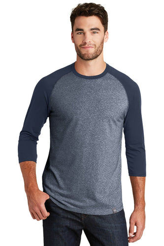 New Era Heritage Blend 3/4-Sleeve Baseball Raglan Tee