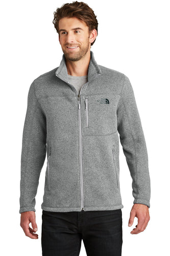 The North Face TNF Medium Grey Heather NF0A3LH7 company jackets with logo