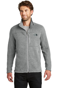 The North Face TNF Medium Grey Heather NF0A3LH7 company jackets with logo