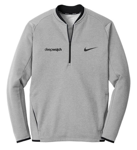 Nike Black Wolf/ Grey NKAH6267 polo shirt with logo embroidered
