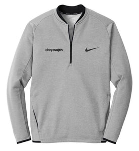 Nike Black Wolf/ Grey NKAH6267 polo shirt with logo embroidered
