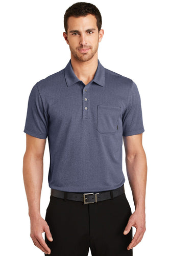 OGIO Blueprint Herringbone OG129 embroidered work polo shirts